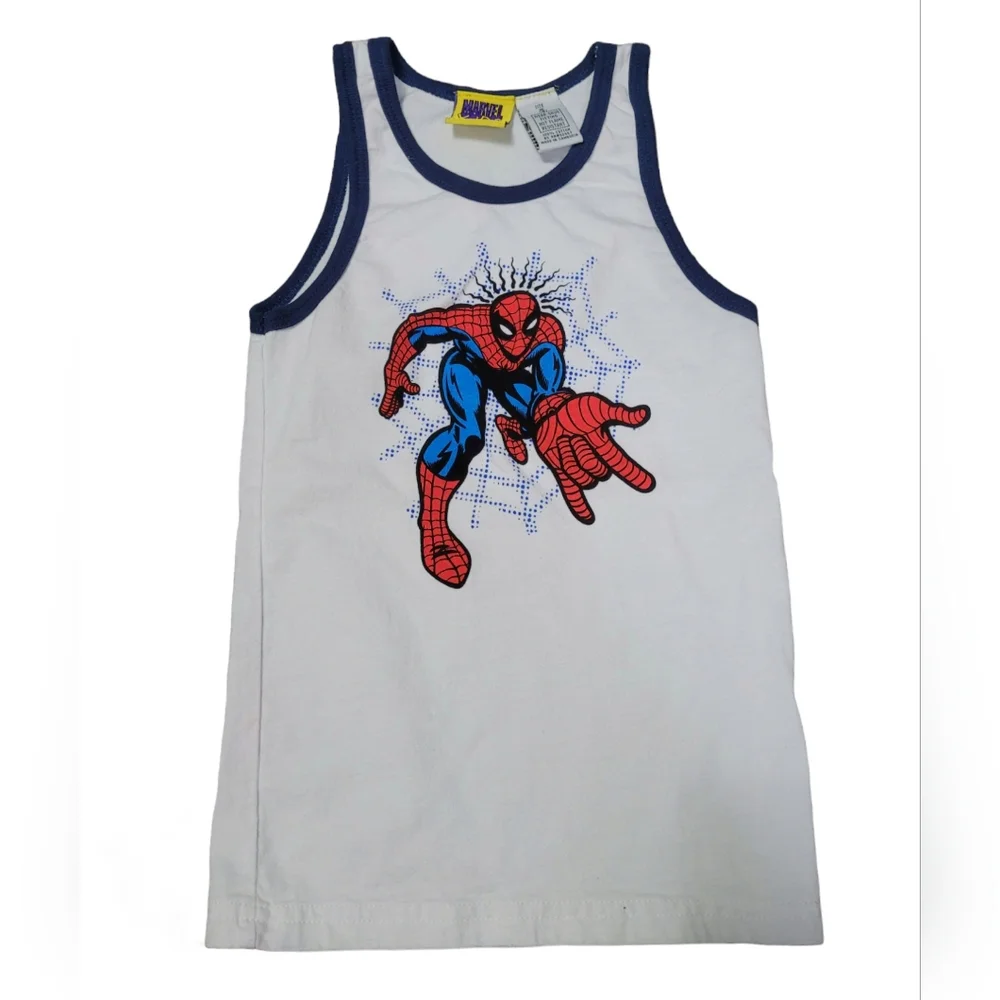 Vintage 2003 Y2K Spiderman Marvel tank top